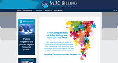 Desktop Screenshot of mrcbilling.com